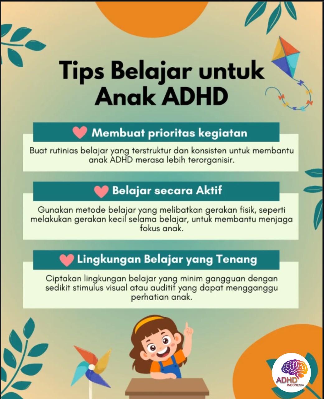 Strategi Belajar yang Cocok untuk Anak ADHD di Kabupaten Magelang